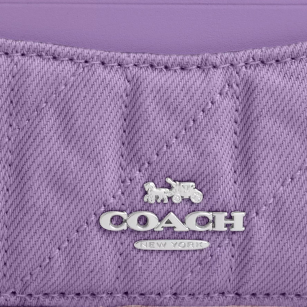 πππ COACH Slim Id Card Case πππ NWT πππ - Picture 11 of 16